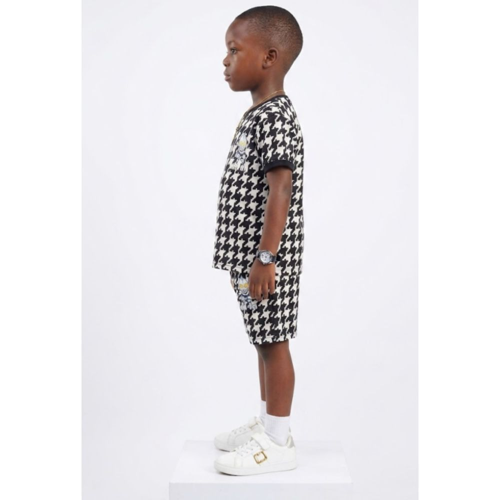 Monochrome Houndstooth Hero Sport Set
